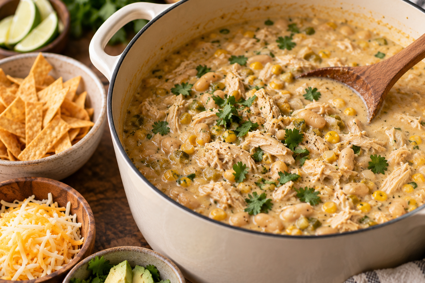 Creamy White Chicken Chili